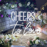 Chees to love Neon Sign